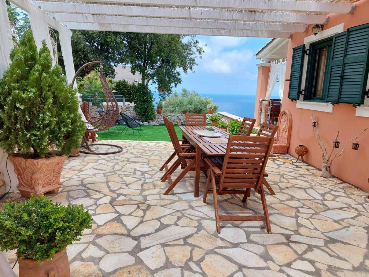 Villa Nereid Glafki - Enjoy Summer Sunsets Айос-Нікітас Екстер'єр фото